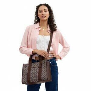 Coach Smith Signature Jacquard Tote Bag